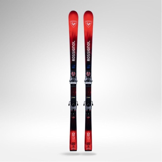 Rossignol Hero GS Pro 126-171 R21 Pro + Spx 11 GW B73 Silver Red závodní lyže