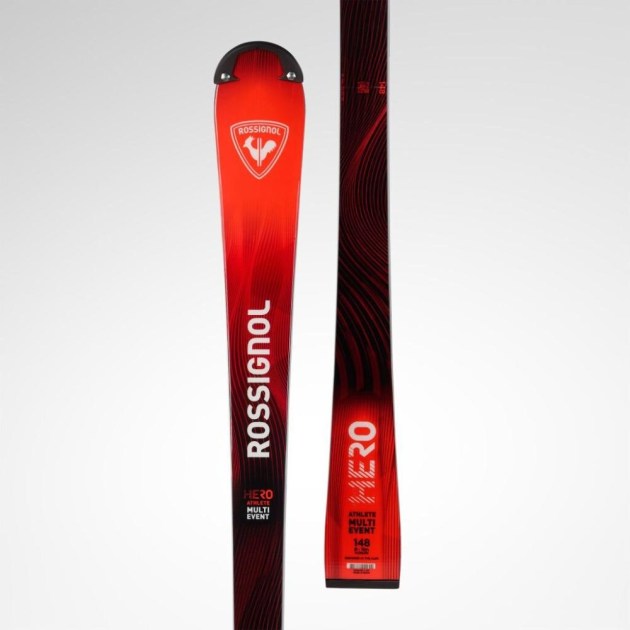 Rossignol Hero Multievent 127-148 Open + Nx 7 GW Lifter B73 Silver Red závodní lyže