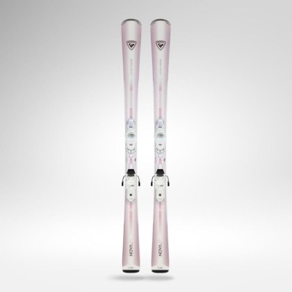 Rossignol Nova 2 + Xpress W 10 GW B83 Granit Whit sjezdové lyže