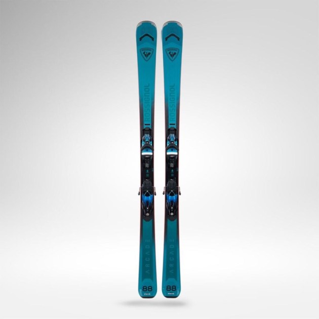 Rossignol Arcade 88 + Nx 12 Konect GW B90 Black Blue allmountain lyže