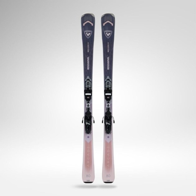 Rossignol Arcade W 80 + Xpress W 10 GW B83 Shiny Blk allmountain lyže