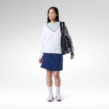 Rossignol Knitted V Neck White