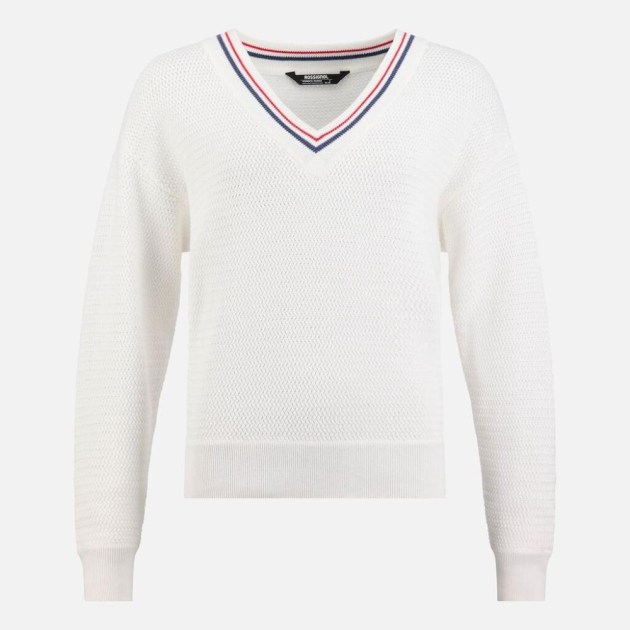 Rossignol Knitted V Neck White