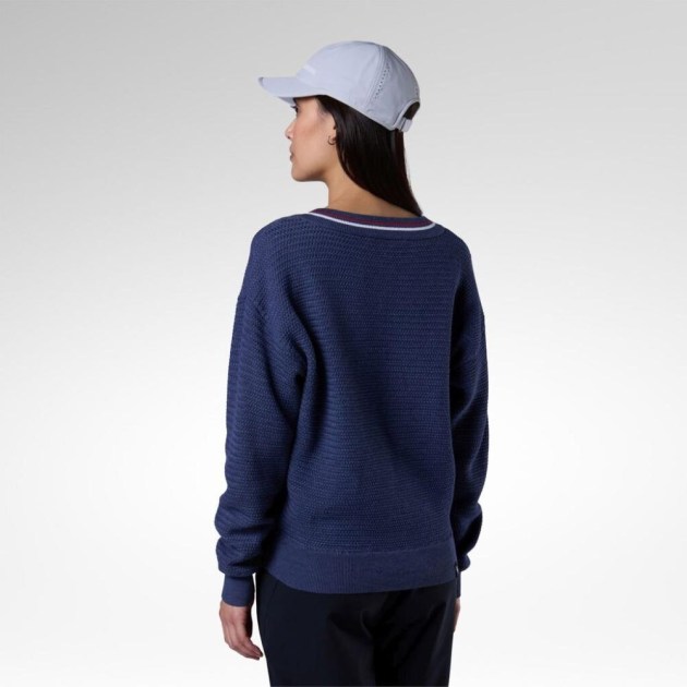Rossignol Knitted V Neck Dark Navy