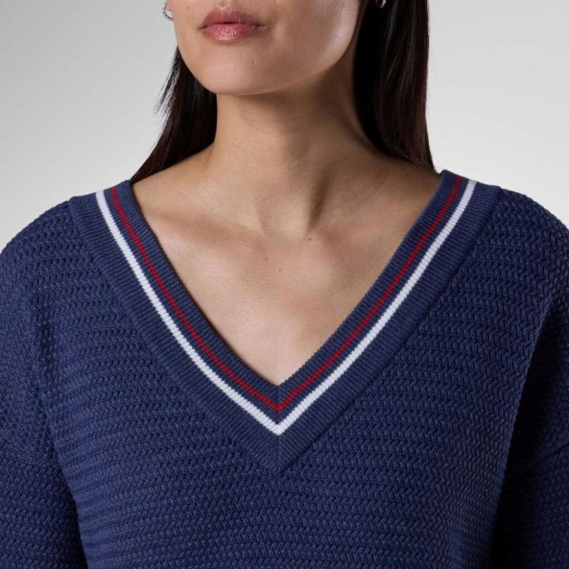 Rossignol Knitted V Neck Dark Navy