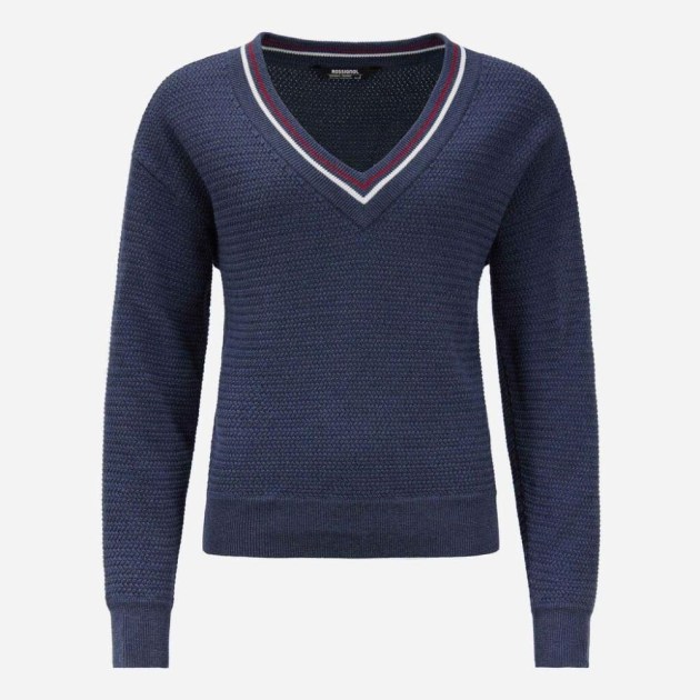 Rossignol Knitted V Neck Dark Navy