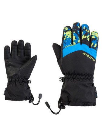 Ziener Lett sytě modrá maskáčová