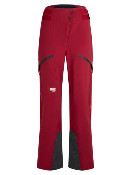 Ziener Rokita outdoor kalhoty vínová